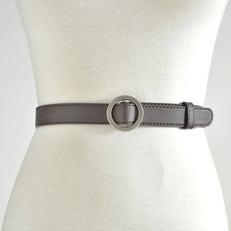 Рисунок 6 - женский ремень с круглой пряжкой