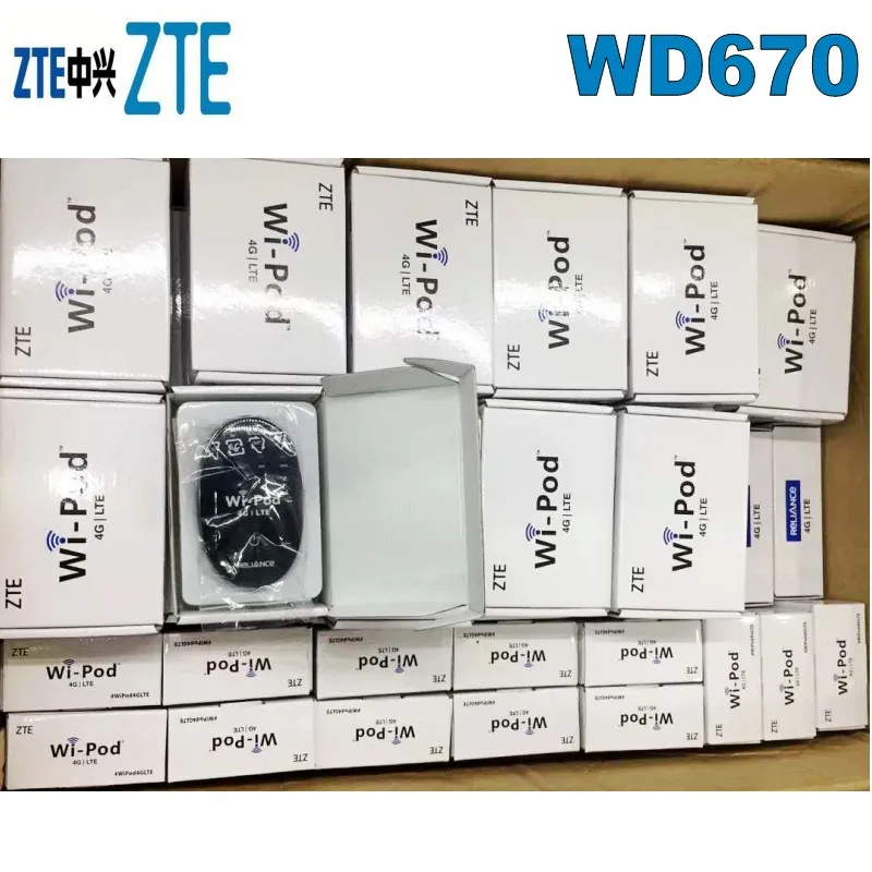 Zte WD670 4G LTE 850/1800/2300 МГц маршрутизатор точка доступа 31 Пользователь(США латинский евро