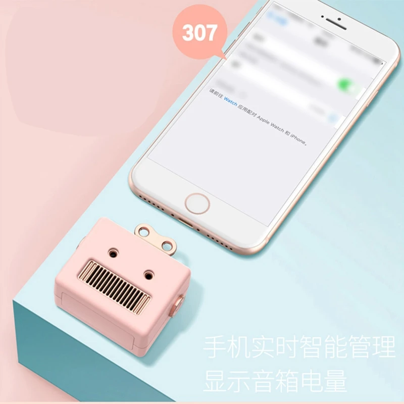 Портативный ретро Робот Форма Bluetooth динамик мультфильм мини открытый