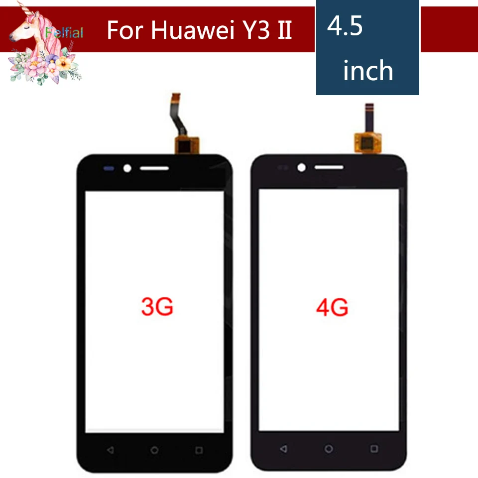 Для huawei Y3ii Y3 II Y3 2 LUA-U03 LUA-U23 LUA-L03 LUA-L13 LUA-L23 LUA-L21 Сенсорный экран планшета Сенсор внешний Стекло объектив Панель
