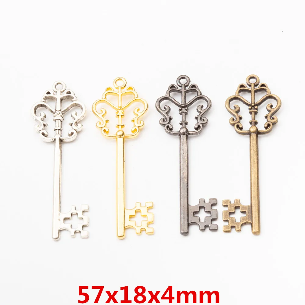 Оптовая продажа 10 шт. качественный брелок сплав сделай сам модный браслет