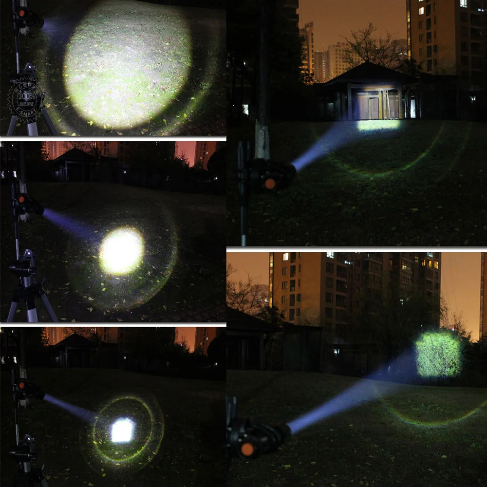 3800LM XML-Q5 + COB светодиодный фонарик Портативный мини ZOOM torchflashlight использование AA 14500