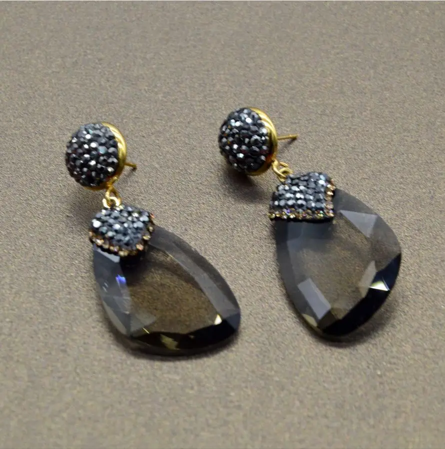 Корейские серьги для женщин, boho, новинка, сделай сам, модное ювелирное изделие,, очаровательный Геометрический стиль, серьги-гвоздики, набор - Окраска металла: 6