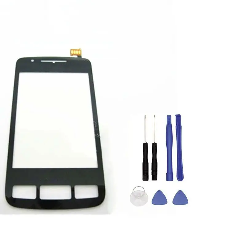 Сменные детали Vannego X622 с черным сенсором для Philips Xenium сенсорная панель цифровым