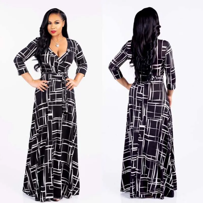 Новинка 2022 весенне-летние платья с длинными рукавами женские сексуальные Размер