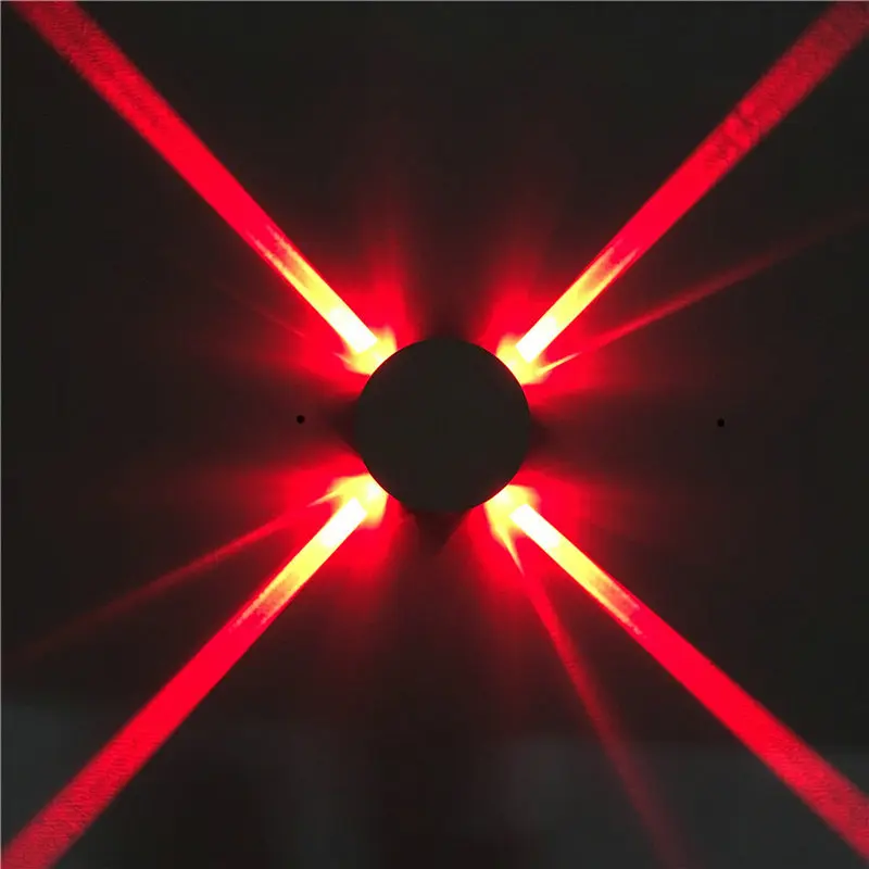 

LED cross wall lamp round square creative lamp surrounded by light strips KTV background wall decoration lamp 12w mounted