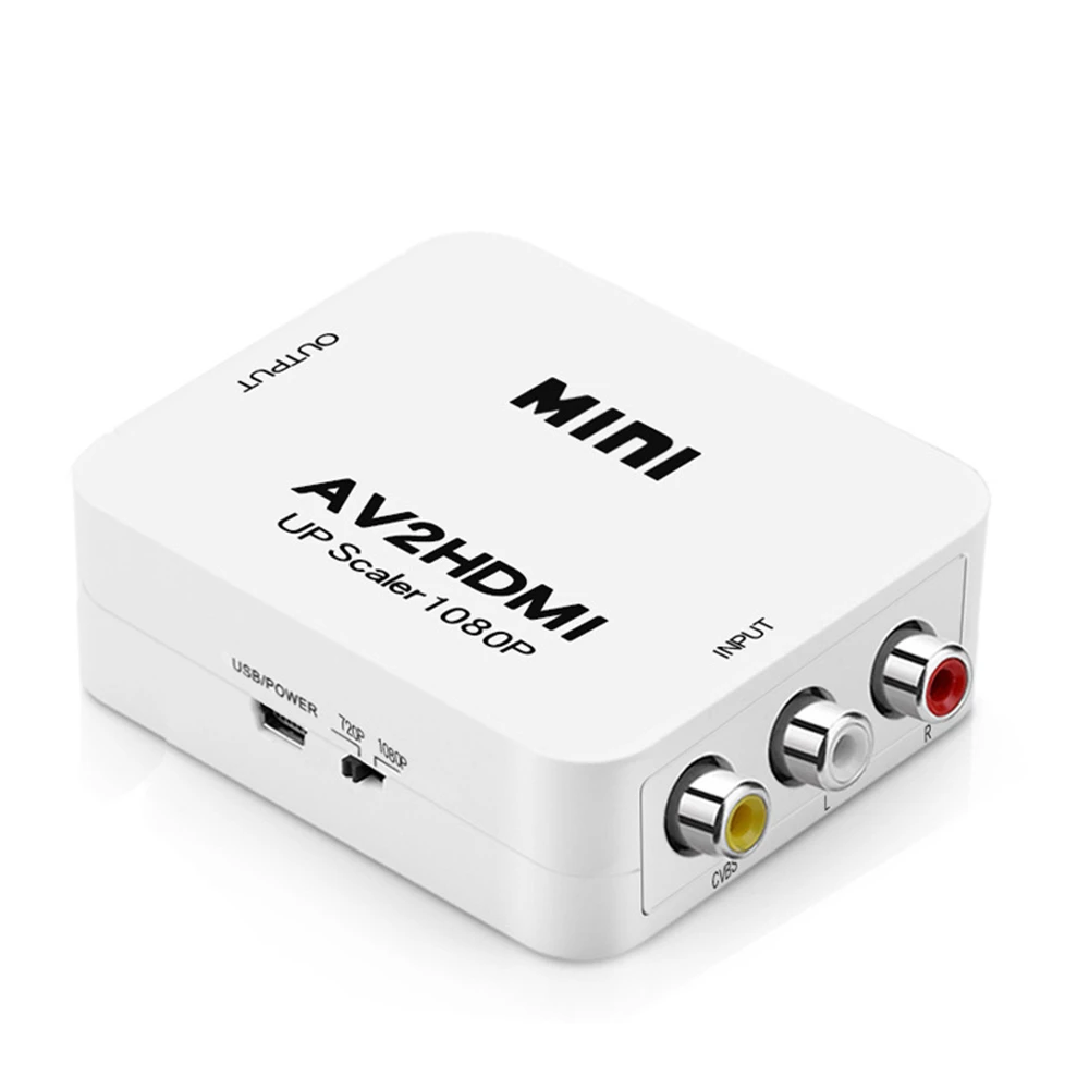 50 шт. адаптер преобразователя RCA AV HDMI Full HD 1080P штекер гнездо| |