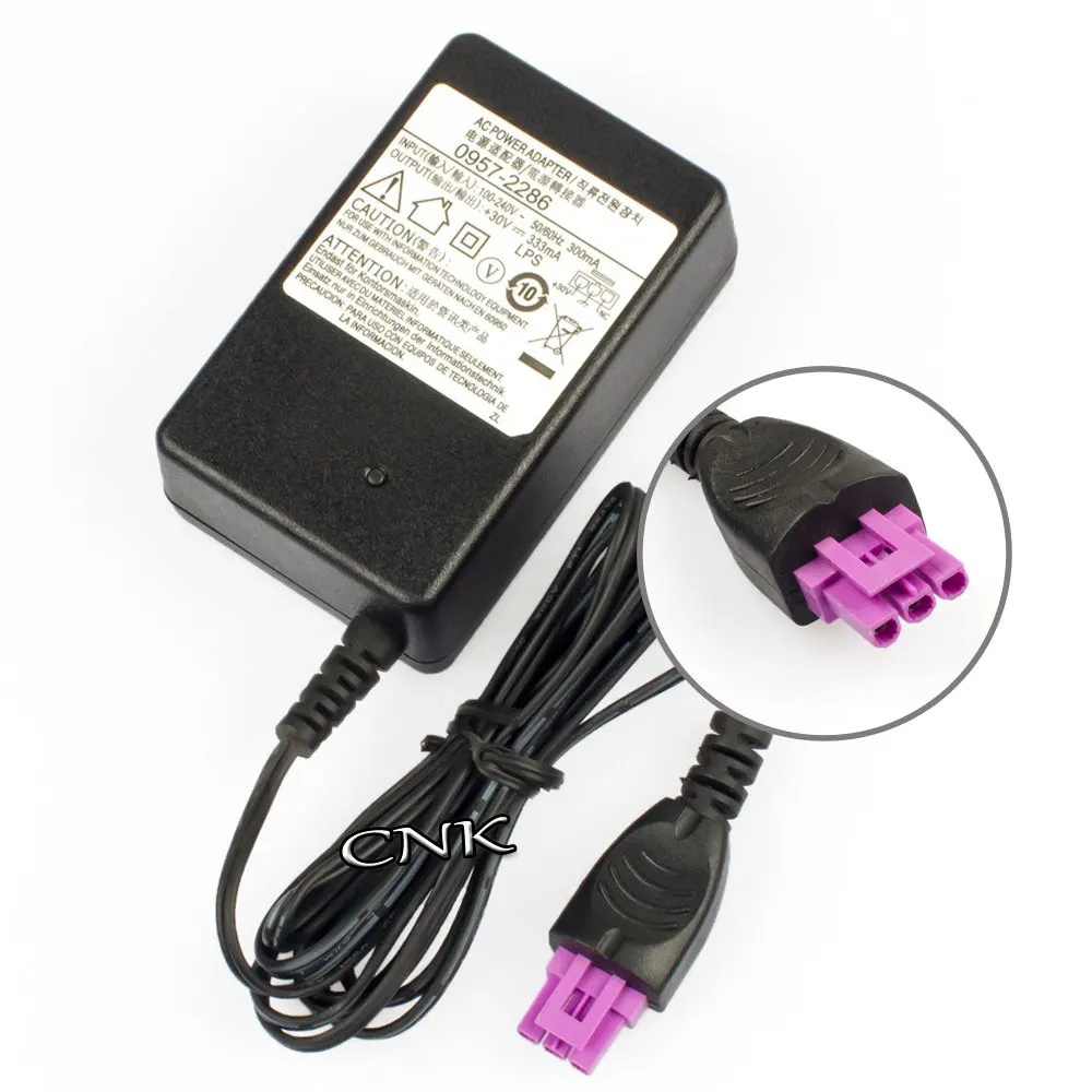 

30V 333mA Printer AC Power Supply Adapter For HP Deskjet 0957-2286 1050 1000 2050 2000 2060 Printer Charger Ac Adapter
