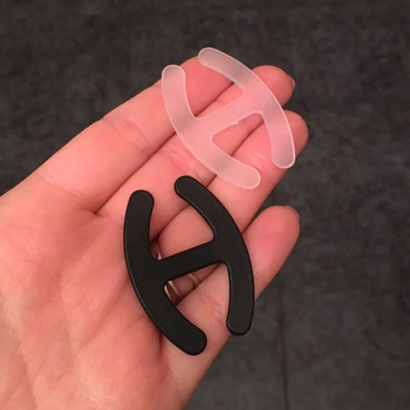 

9pcs Women Antiskid Bra Clip Wedding Bra Strap Buckles Cross Buckle Conceal Clear Bra Straps Extender Accessories