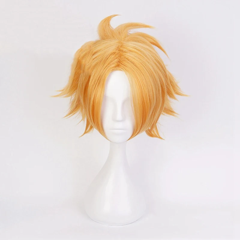 Парики для косплея из синтетических волос для мужчин и женщин Boku no Hero Academy Kaminari Denki, вечерние парики для ролевых игр
