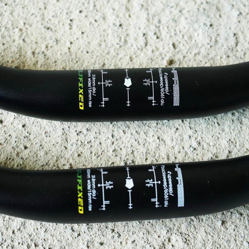 Fixie руль для велосипеда 31,8 мм 440 мм алюминиевый сплав для велосипеда ласточкиные ручки