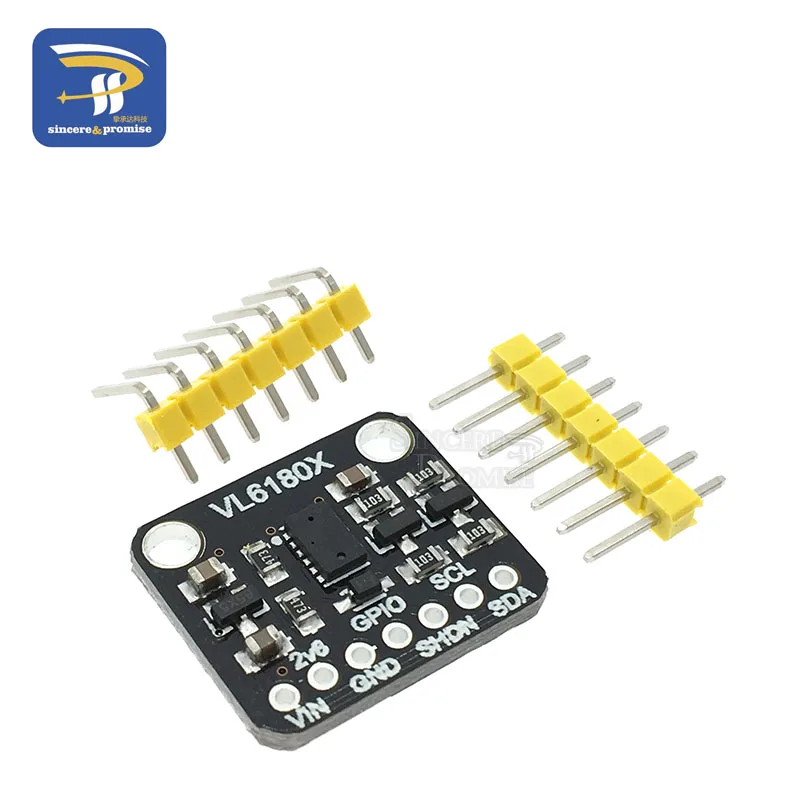 Модуль оптического датчика диапазона VL6180 VL6180X для интерфейса Arduino I2C 3 В 5