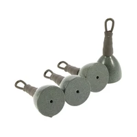 4pcs carp fishing back lead clip sinkers 15g30g camo green muddy smooth casting quick change back lead clip weights