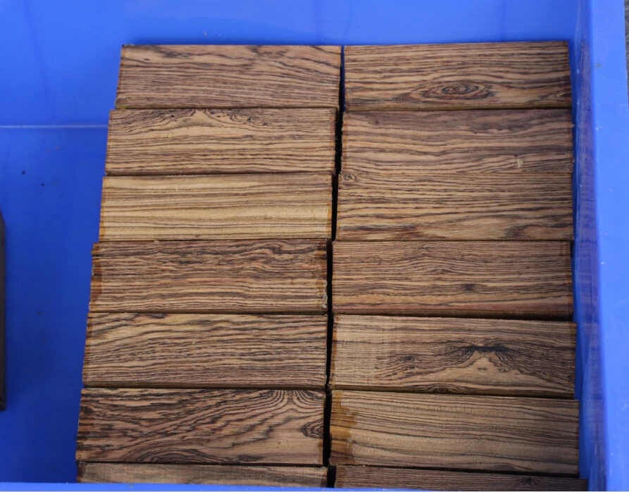 Заготовки для ножей Bocote 120x40x30 мм материал рукоятки пистолета из дерева |