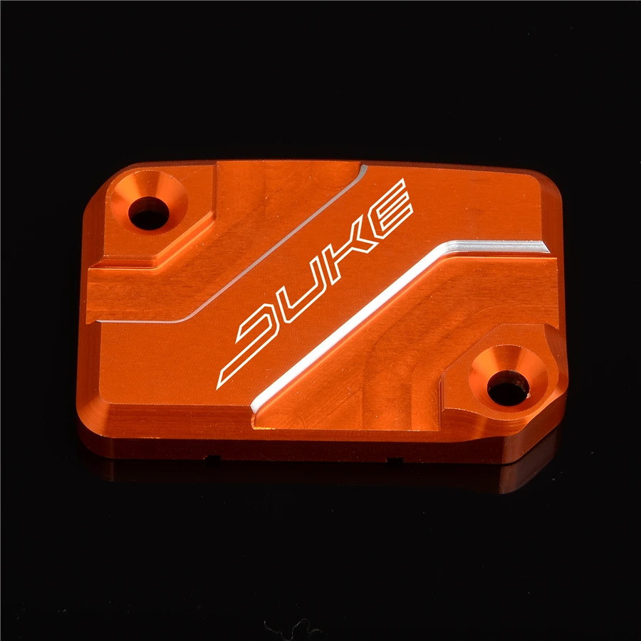 

New LOGO Front Brake Fluid Reservoir Cover Black Orange For KTM DUKE/RC 125 200 390 RC390 DUKE 390