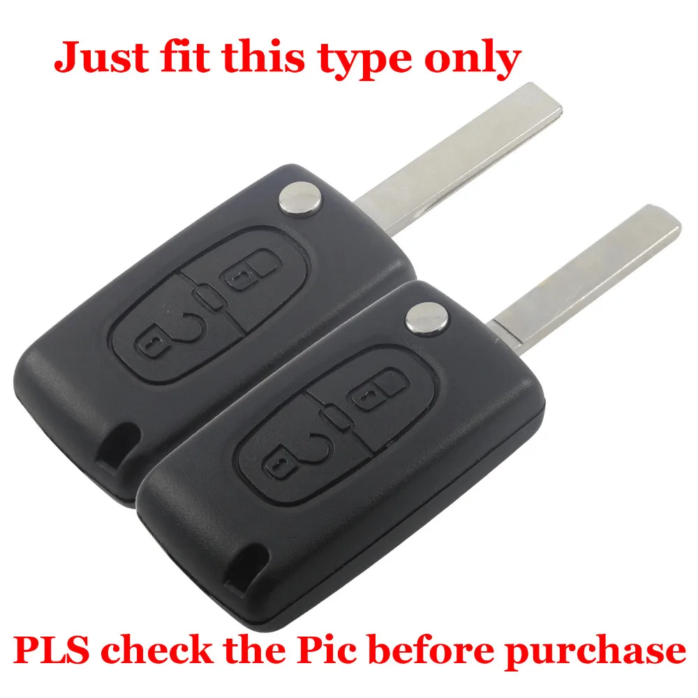 Чехол для автомобильного ключа чехол Peugeot 407 308 408 207 208 307 RCZ Citroen C3 C4 C4L C5 C6 C2 Xsara Picasso