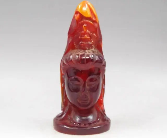 Изысканная старая ручная работа искусственная Янтарная смола Реалистичная