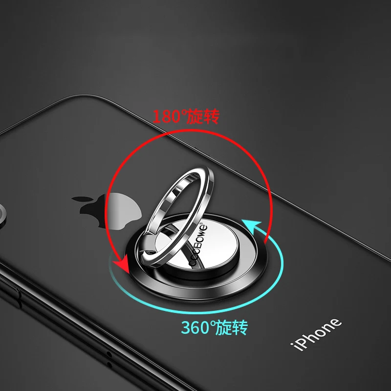 FFFAS 360 градусов поворотный мобильный телефон палец металлическое кольцо
