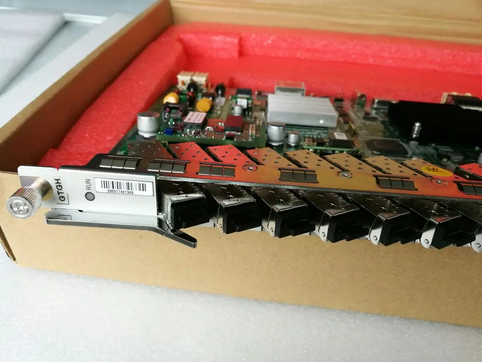 GTGH 16 портов GPON плата с штук C + модули для ZTE OLT C320 C300 GTGHG GTGHK | Мобильные телефоны и