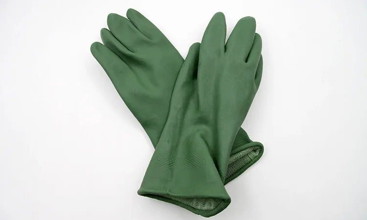 Латексный guantes зеленый 30 см газ Химическая защита guantes trabajo эластичный хорошее растяжение arbeitshandschuhe