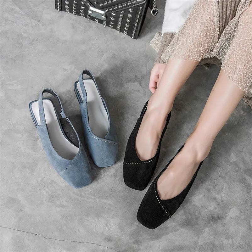 Женские туфли лодочки FEDONAS элегантные на высоком каблуке с квадратным носком и