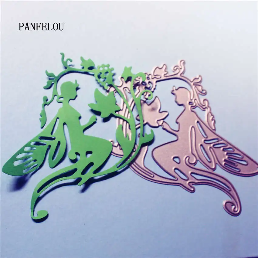 PANFELOU металлические поделки виноградные лозы Фея бумажные штампы для высечки