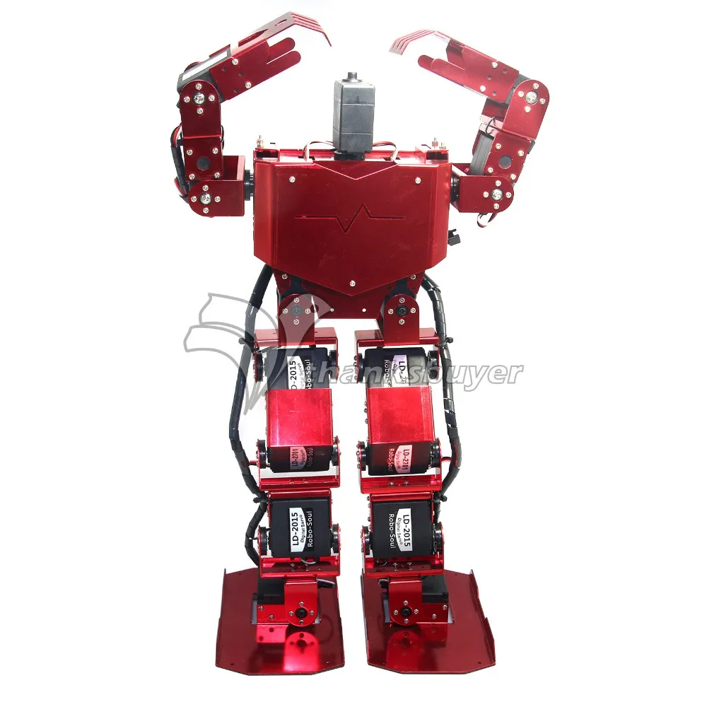 17DOF Robo Soul H3.0 Biped Robotics двухногий человеческий робот комплект в алюминиевой раме с 17