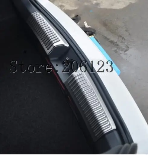 

Stainless Steel inner Rear Bumper Protector Sill Trunk Tread Plate Trim for Volkswagen Vw POLO 2011 2012 2014 2015 2011--2018