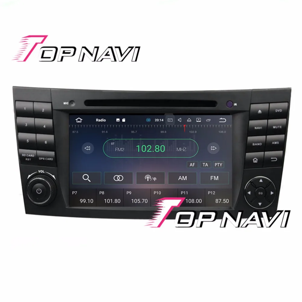 Topnavi 7 'ɺndroid 1 Авто плееры для Benz E-Class W211 CLS W219 g-класс W463 Iran CLK Автомобильная