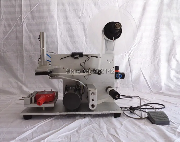 Cheap Price Semi automatic bottle plane labeling machine |