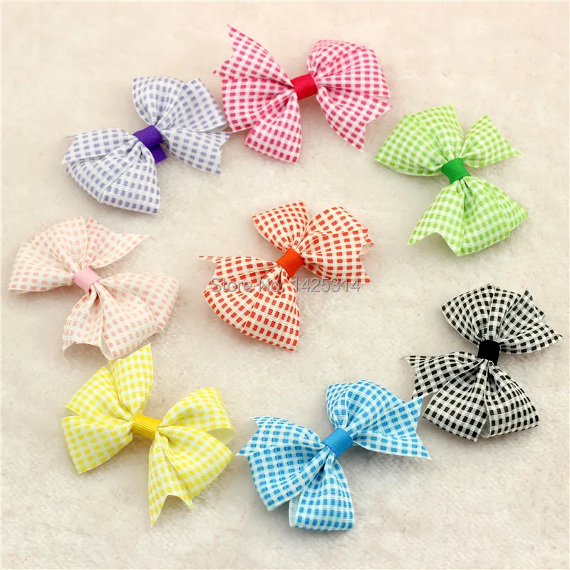 24 шт. Детские разноцветные заколки для волос в клетку|ribbon 3|ribbon fashionribbons and bows chair