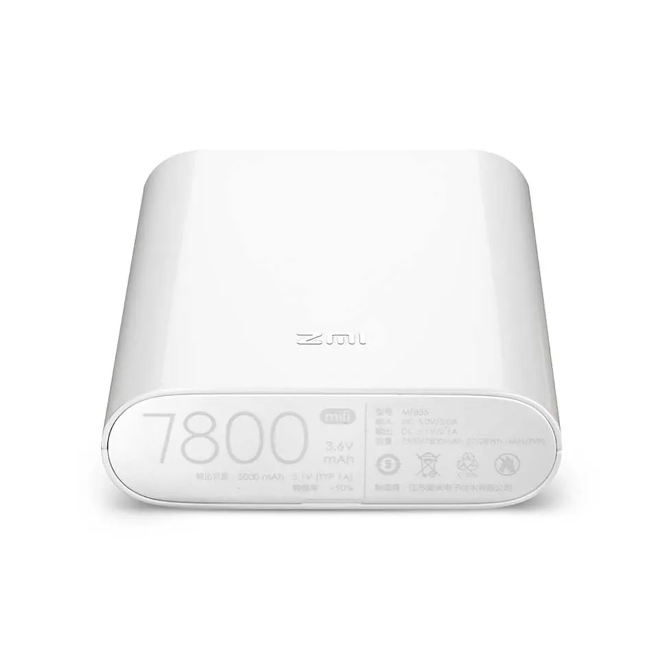 Оригинальный Wi Fi роутер ZMI 4G внешний аккумулятор 7800 мАч Беспроводной