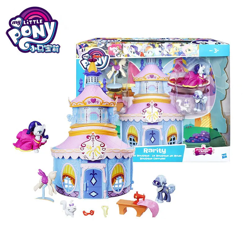 My Little Pony Принцесса Селестия кукла хрустальный замок ПВХ фигурка Коллекционная модель куклы дети подарок на день рождения игрушка