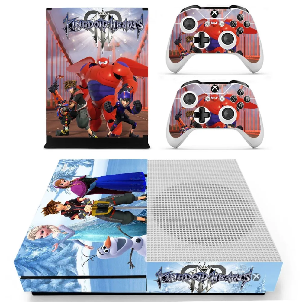 Наклейка из кожи Kingdom Hearts 3 для Xbox One S консоли и контроллеров тонкий виниловый
