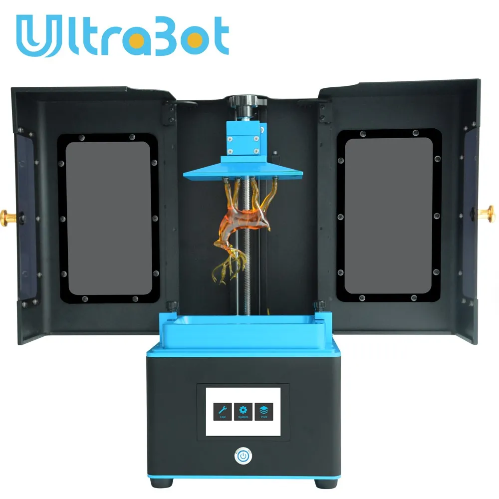 Tronxy Фотон 3d принтер комплект сенсорный ЖК экран UV LED Максимальная скорость