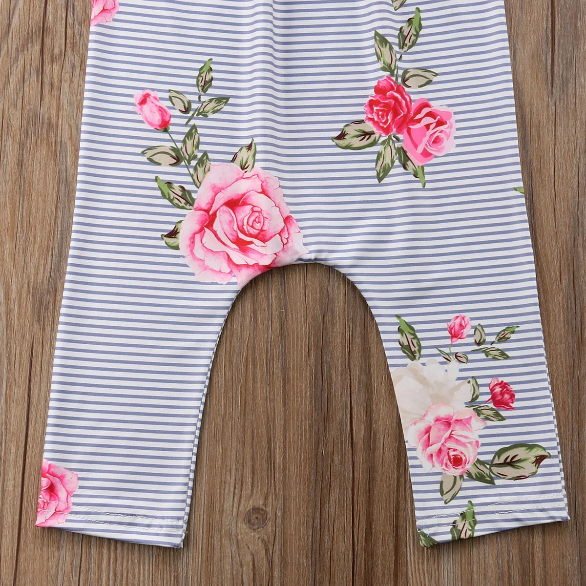 2018 Новый брендовый комбинезон в полоску с открытыми плечами для новорожденных