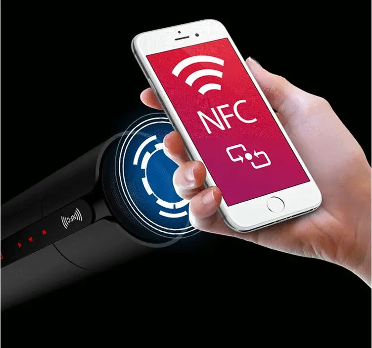 Портативный KR8800 NFC HIFI Bluetooth динамик беспроводной стерео громкий s Super Bass Caixa Se Som