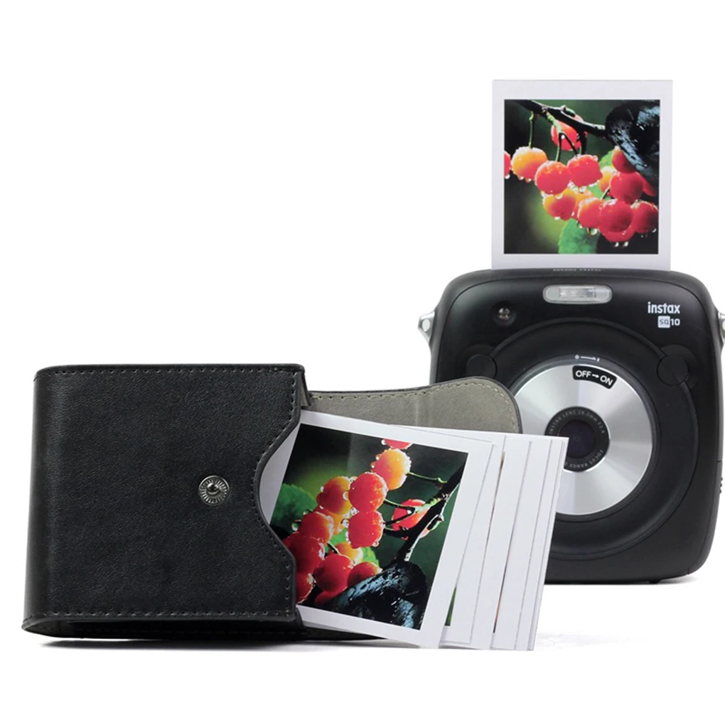 Квадратная камера фото листы сумка для хранения кожаный чехол Замена Instax