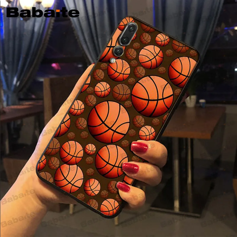 Сжигание Баскетбол Спорт поле телефон аксессуары чехол для huawei p20 pro p20lite p9lite nova 3i