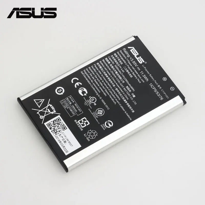 Аккумулятор ASUS C11P1501 Для ZenFone 2 Laser 5," /6" ZenFone Selfie ZE550KL ZE601KL Z00LD Z011D ZD551KL Z00UD 2900 мАч