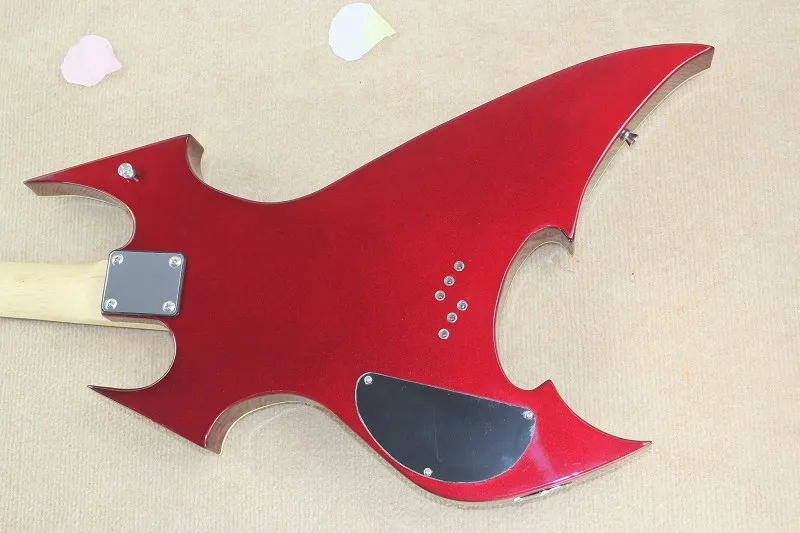 Free shipping 2015 NEW high quality B.C Rich sigmature special Alien metallic Red electric guitar in stock 15-9 | Спорт и