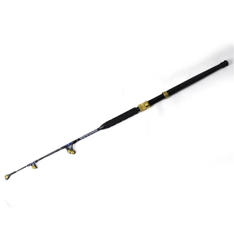 Удочка для рыболовной лодки стекловолокна BlueSpear 80lbs с alu приклад Троллинг удочка s