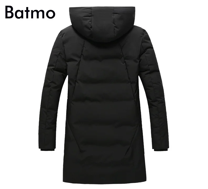 Batmo 2018 Новое поступление зимние высокого качества 80% белая утка вниз пуховики для