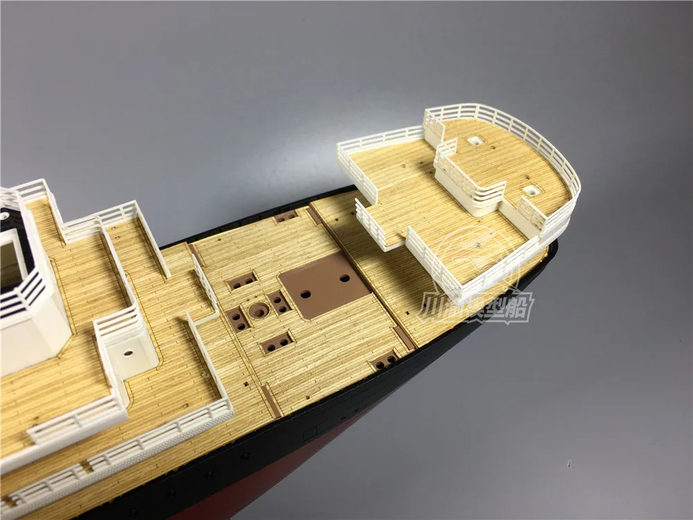 1/150 масштаб деревянная палуба ДЛЯ Meng OS-001 пересекающий корабль модель наборы