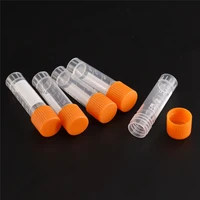 20pcs high quality pp lab analysis freezing tubes graduation centrifuge tube volume vials bottles with screw cap 1 8ml