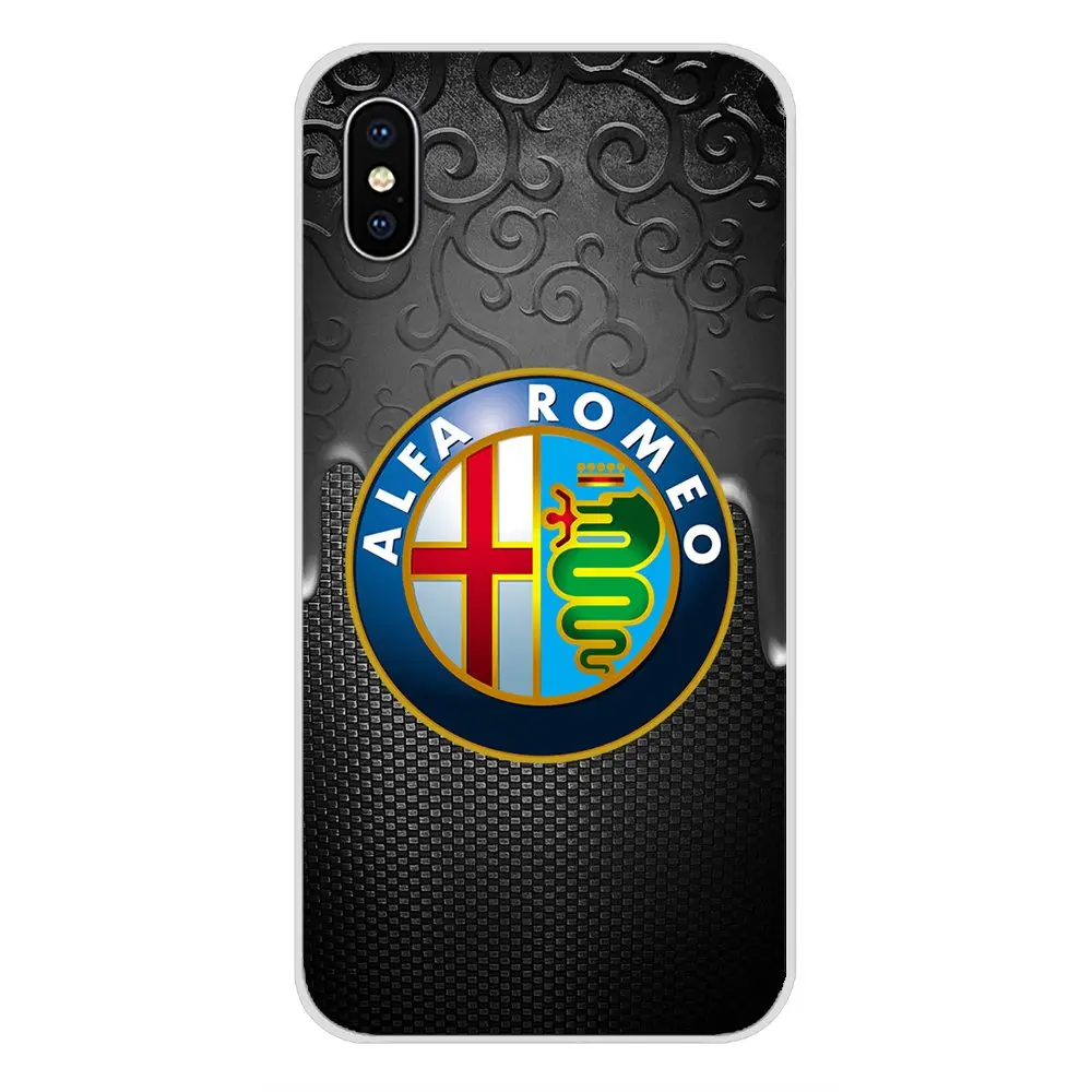 Alfa Romeo Логотип для Xiaomi Mi6 A1 5X 6X Redmi Note 5 5A 4X 4A 4 3 Plus Pro pocophone F1 аксессуары чехлы