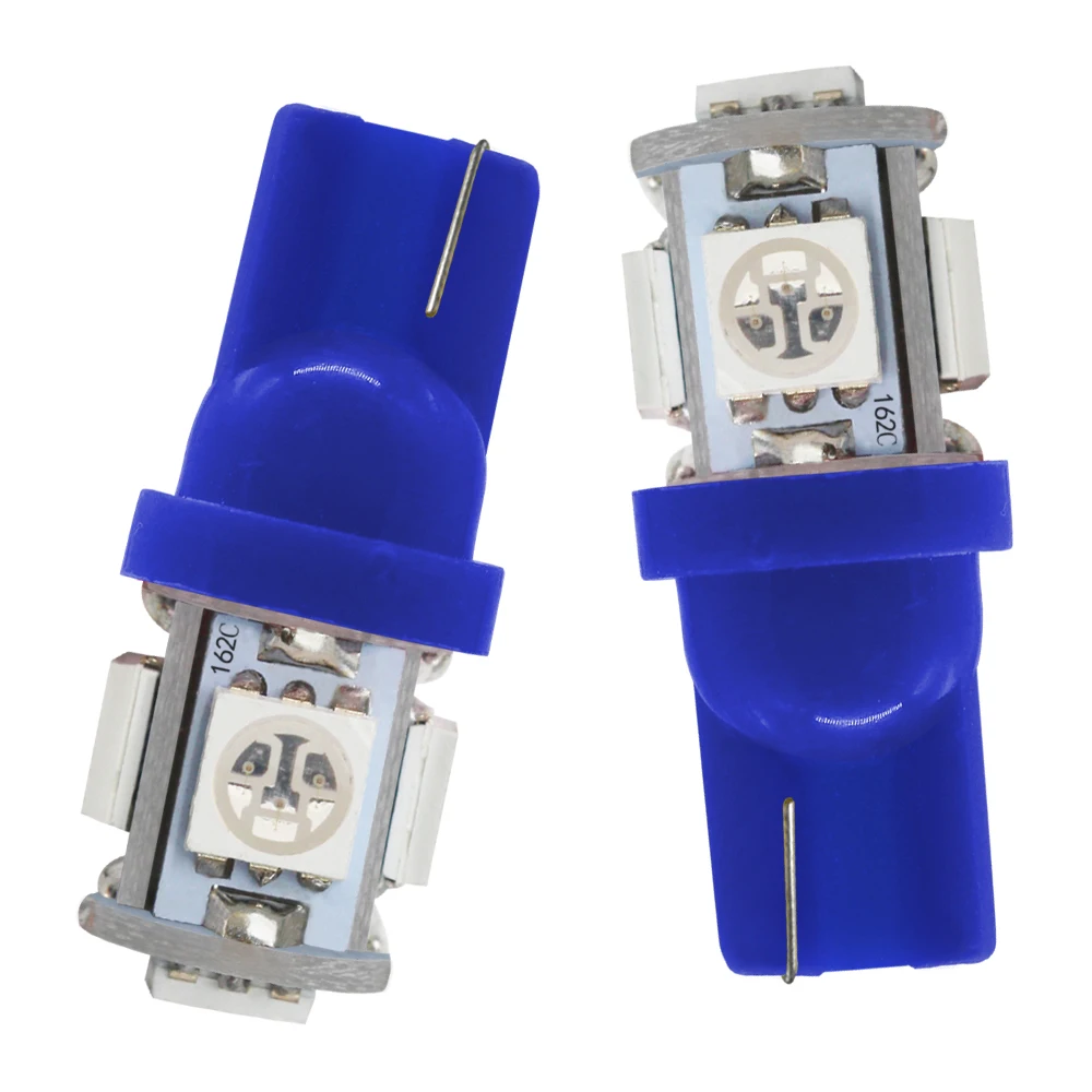 Современный автомобиль Лампы для чтения T10 W5W 5050 5SMD 192 168 194 светодио дный автомобиля клиновая лампа света лампы Супер яркий DC 12 В лицензии пластины