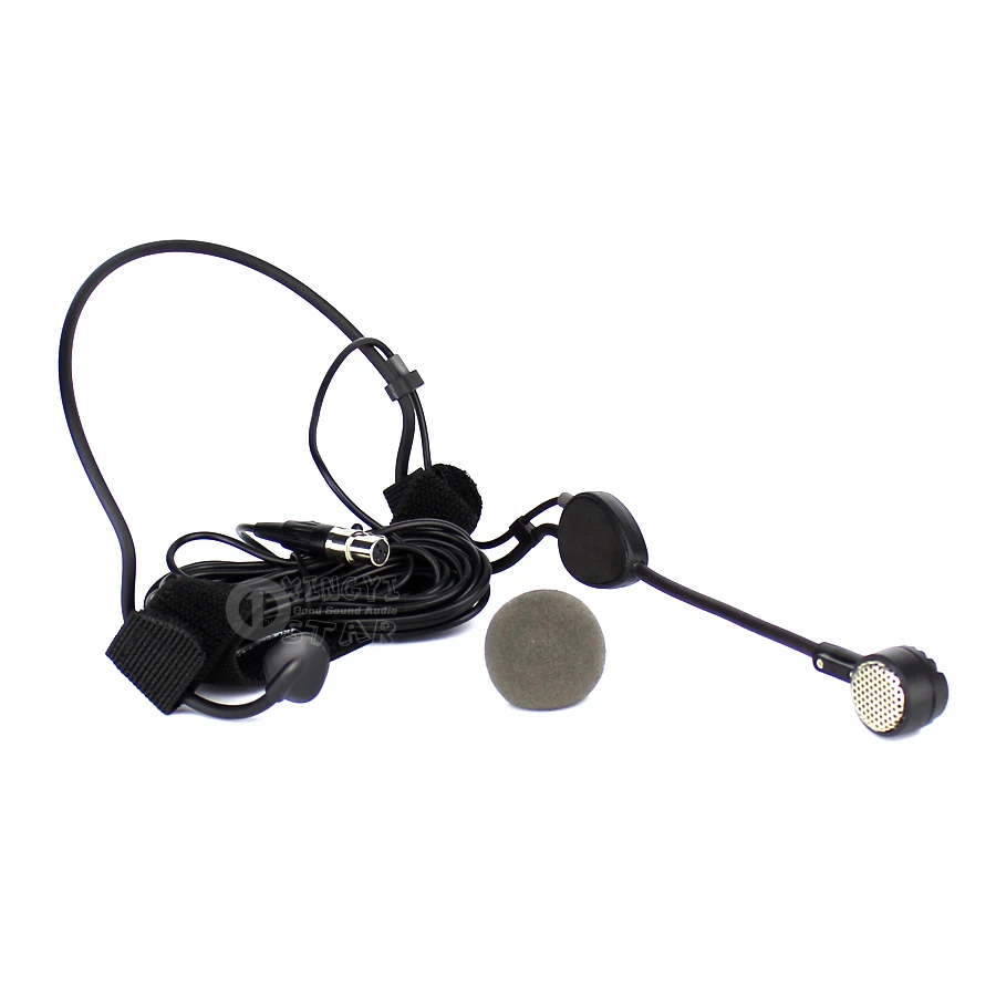 Мини XLR 4 Pin TA4F гарнитура с микрофоном профессиональный динамический голосовой