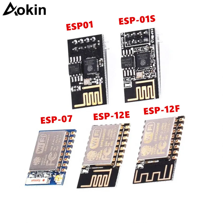 ESP8266 ESP 01 01S 07 12 12E 12F Серийный беспроводной модуль беспроводного