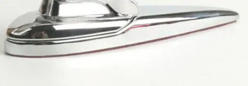 C silver sticker 1 шт. прыгающий Кот прыгающий автомобиль капот орнамент Авто Металл Серебро Золото эмблема Ботифф талисман " капот для XF XE F-type XJ XFR XKR 077 - Color: C silver sticker
